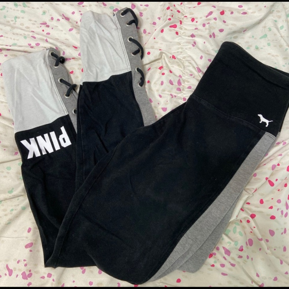 pink vs leggings